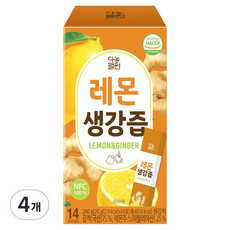 다농원 레몬생강즙 14p, 280g, 4개