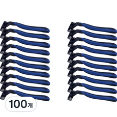 리라 1회용 면도기 6, 1개입, 100개