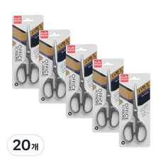 oule 欧乐文具 ABM 半透明辦公用剪刀 大, 混合顏色, 20個