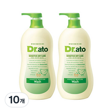 Dr.ato 精華保濕沐浴露, 10瓶, 500ml