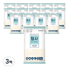 Tamsaa 身體沐浴濕紙巾 特大尺寸, 15入, 3個