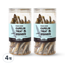 고양이 전연령 파미데이즈 동결건조 간식 열빙어, 4개, 생선, 80g
