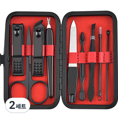 Impex手腳指甲修剪工具 9件組, 混合色, 2套