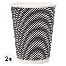 대경 그레이 웨이브 컵 360ml, 2개, 100개입