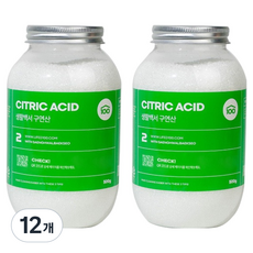 Lifegd100 餐具洗滌用檸檬酸, 12個, 500g