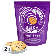 베이카모치 일본 이와츠카세이카 베이카 모치 블랙빈, 222g, 2개