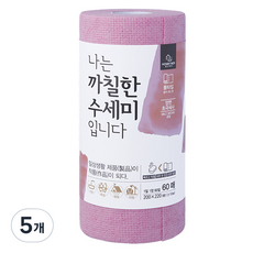 홈트너 나는 까칠한 수세미 입니다, 핑크, 5개