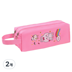 ARTJOY 雙層大容量鉛筆盒, 雲朵兔子, 2個