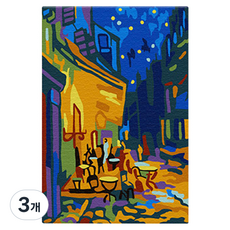 아트조이 DIY 명화그리기 10 x 15 cm, 밤의 카페테라스, 3개