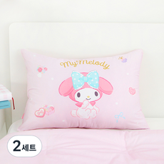 Sanrio 三麗鷗 美樂蒂可愛純棉枕頭 韓國製造, 混合色, 2套
