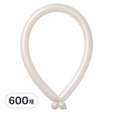 조이벌룬 260풍선, 파스텔더스크 크림, 600개