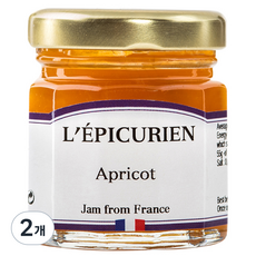 레피큐리앙 살구 잼, 50g, 2개