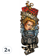 日常紋身 真正紋身一樣的長手臂HENNA, 30, 2個