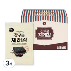 만전김 레트로 갓구운 재래식 전장김 20g x 10p, 200g, 3개