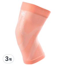 소요상회 슬개건 보호 패드 통기성 무릎보호대 핑크, 3개