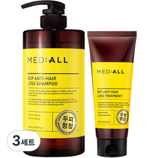 MED ALL RCP Anti Loss強健髮根木質香洗髮精 300ml+護髮素 200ml組, 3組