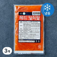 레드 날치알 (냉동), 3개, 300g