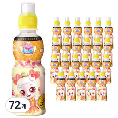웅진 캐치 티니핑 제로 애플망고 음료, 200ml, 72개
