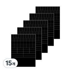스티커 A4 고무자석, 15개