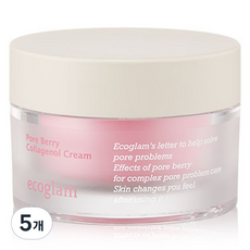 에코글램 포어 베리 콜라겐올 크림, 5개, 50ml