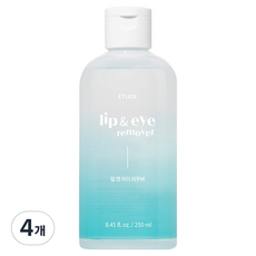 에뛰드 립 앤 아이 리무버, 250ml, 4개