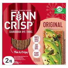 핀크리스프 씬브래드 오리지널 크래커, 200g, 2개