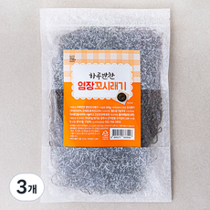 주일 하루반찬 염장꼬시래기, 500g, 3개