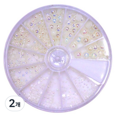 1004 Nail 珍珠AB 12款, 乳霜, 2個