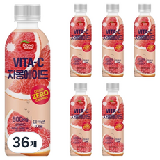 동원 비타C 자몽에이드, 500ml, 36개
