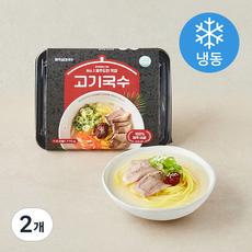 제주삼대국수 고기국수 1~2인분 (냉동), 770g, 2개