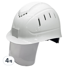 동명 경량 통풍모 일반창 스모키 보안경, 화이트