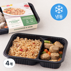 마시뜨랑 치킨데리야끼밥 & 미트볼 (냉동), 250g, 4개