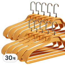 Maison de Aya 針織衫西裝衣架 42CM, 黃色, 30個