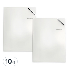 랑캣몰 투포켓 파일, 혼합색상, 10개