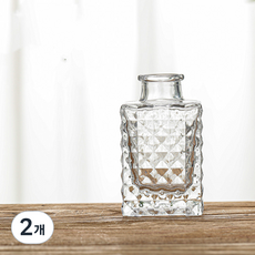 Fix9 擴香空瓶 方形 菱形, 250ml, 單一顏色, 2個