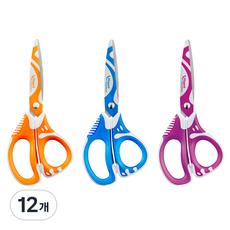 마패드 아동용 제노아핏 가위 13cm, 랜덤발송, 12개