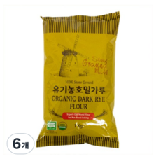 쿠킹스토리 호밀가루, 1kg, 6개