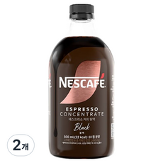 NESCAFE 雀巢咖啡 濃縮咖啡原液 黑咖啡, 2個, 500ml