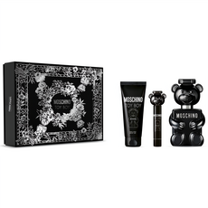 MOSCHINO TOY BOY 禮盒 3件組 淡香精 100ml + 身體保濕凝露 100ml + 隨身瓶 10ml, 1套