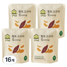 상하농원 황토고구마칩 오리지널, 40g, 16개