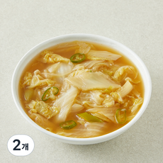 정미경키친 배추 된장국, 650g, 2개