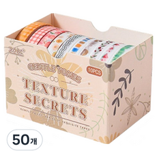 제트에이비씨 다양한 마스킹 테이프 10종 세트, 타입5, 5개