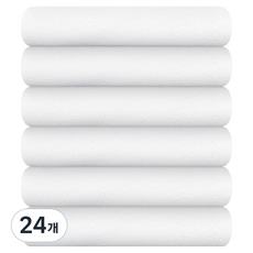 송월타월 업소용 미용 가벼운 다용도 세면타올 34, 24개, 화이트