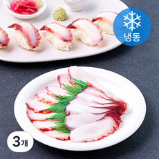 바이킹마켓 초밥용 문어 (냉동), 120g, 3개