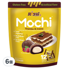 ROYAL FAMILY 皇族 提拉米蘇風味麻糬, 6個, 180g