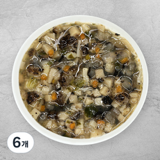 짱죽 12개월부터 이유식 반찬 해삼버섯탕, 100g, 6개, 혼합맛(해삼/버섯)