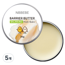 엔비베베 장벽버터 밸런싱 멀티밤 B61, 26g, 5개