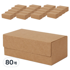 hello moris 中型牛皮紙盒S 17 x 9.5 x 6.5 cm, 單一顏色, 80個