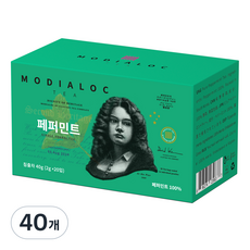 MODIALOC 薄荷萃取茶, 2g, 20包, 2盒