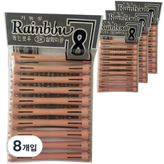 三和美工 彩虹髮捲 8號 10入, 單一顏色, 8個